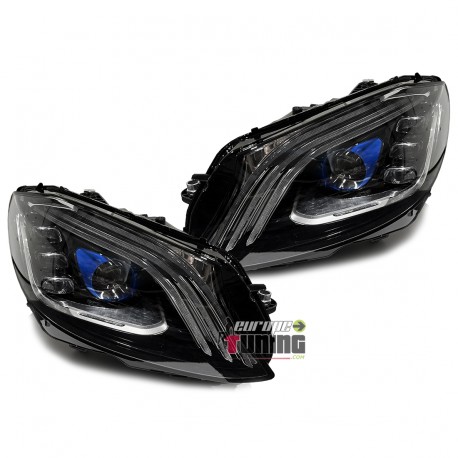 PHARES FULL LED CLIGNOTANTS DYNAMIQUES MERCEDES CLASSE C W205 2014-2021 (06239)