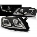 PHARES DEVIL EYES ET LEDS PASSAT APRES 2010 NOIRS (035529)