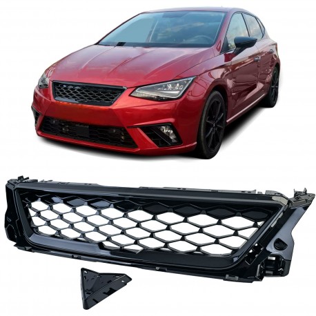 CALANDRE GRILLE NOIRE BRILLANTE SPORT SEAT IBIZA 6F / KJ (06387)