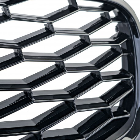 CALANDRE SPORT NOIRE BRILLANTE LOOK CUPRA R SEAT LEON II 1P 2009-2013 (06388)