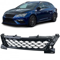 CALANDRE SPORT NOIRE BRILLANTE POUR SEAT LEON FR 5F (06389)