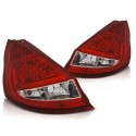 FEUX LED ROUGES CLAIRS FORD FIESTA HATCHBACK 2008-2012 (Z06390)