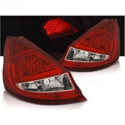 FEUX LED ROUGES CLAIRS FORD FIESTA HATCHBACK 2008-2012 (Z06390)