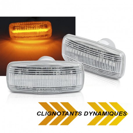 REPETITEURS CLIGNOTANTS NOIRS LED SEQUENTIELS CHRYSLER / JEEP PATRIOT/ GRAND CHEROKEE (05815)