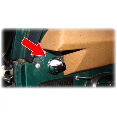 PAIRE DE RETROVISEURS CHROM POUR WRANGLER (02990)