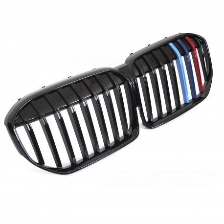 CALANDRE TRICOLOR MOTORSPORT BMW SERIE 7 G11 G12 LCI 2019-2022 (06400)