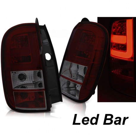 PAIRE DE FEUX LCI DACIA DUSTER ROUGE FUMES (02451)