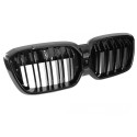 GRILLE CALANDRE SPORT NOIR BRILLANT BMW iX3 G08 2021-2025 (06416)