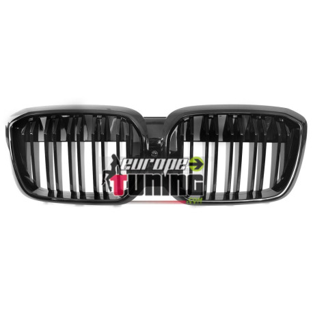 GRILLE CALANDRE SPORT NOIR BRILLANT BMW iX3 G08 2021-2025 (06416)