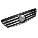 CALANDRE NOIRE CHROME SPORT LIGNE CL MERCEDES CLASSE S W220 1998-2002 (06421)