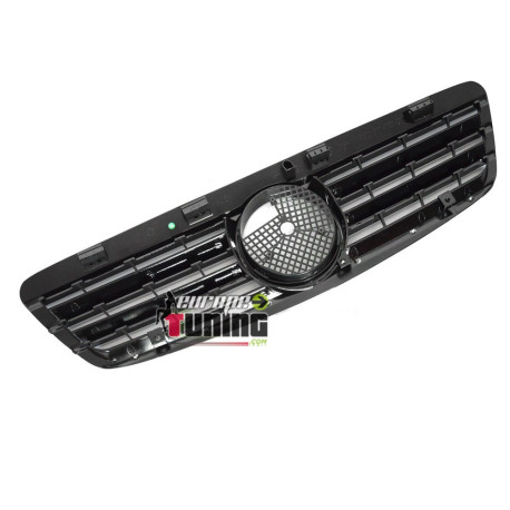 CALANDRE NOIRE CHROME SPORT LIGNE CL MERCEDES CLASSE S W220 1998-2002 (06421)