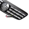 CALANDRE NOIRE SPORT LIGNE CL MERCEDES CLASSE S W220 1998-2002 (06422)