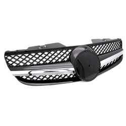 CALANDRE SPORT NOIRE ET CHROME MERCEDES SL R230 2006-2008 (06423)