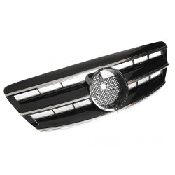 CALANDRE NOIRE ET CHROME SPORT LIGNE CL MERCEDES CLASSE S W220 2002-2005 (06427)