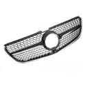 CALANDRE GRILLE DIAMANT NOIRE ET CHROME LIGNE GT-R MERCEDES CLASSE V 2014-2019 (06429)