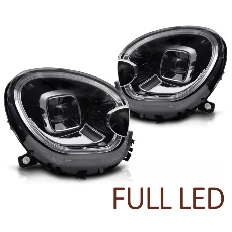 PHARES CONVERSION FULL LED FEUX DE JOUR BMW MINI COOPER R60 COUNTRYMAN 2010-2016 (06431)