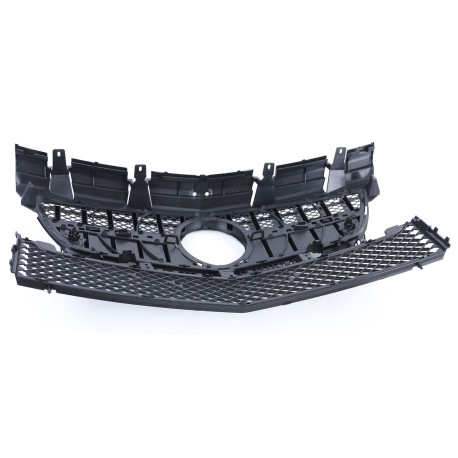 CALANDRE FULL BLACK GRILLAGEE PANAMERICANA AMG GT MERCEDES SLK R172 2011-2015 (06449)