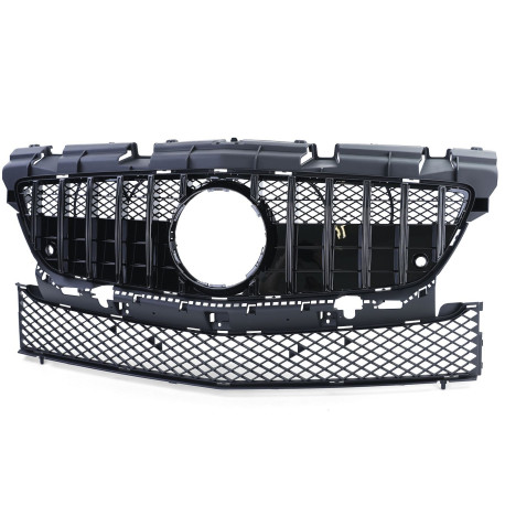 CALANDRE FULL BLACK GRILLAGEE PANAMERICANA AMG GT MERCEDES SLK R172 2011-2015 (06449)