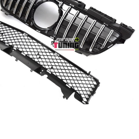 CALANDRE NOIR CHROME PANAMERICANA AMG GT MERCEDES SLK R172 2011-2015 (06450)