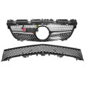 CALANDRE NOIR CHROME DIAMANT AMG GT MERCEDES SLK R172 2011-2015 (06451)