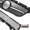 CALANDRE NOIR CHROME DIAMANT AMG GT MERCEDES SLK R172 2011-2015 (06451)