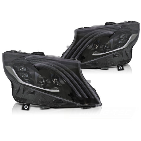 PHARES CONVERSION FULL LED DYNAMIQUES MERCEDES CLASSE V VITO W447 2014-2023 (06453)