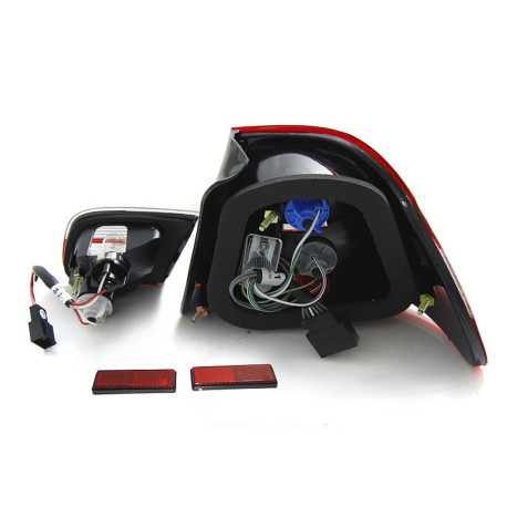 FEUX ARRIERES ROUGES CLAIRS BMW SERIE 3 E46 COUPE 1999-2003 (06455)