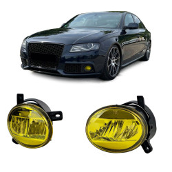 ANTI BROUILLARDS JAUNES LED AUDI A4 B8 / A6 C6 / Q5 2008-2016 (06459)