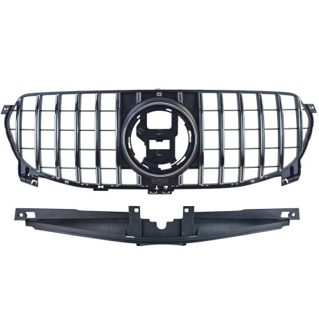 CALANDRE PANAMERICANA GT NOIR CHROME MERCEDES GLE 167 2018-2023 (06470)