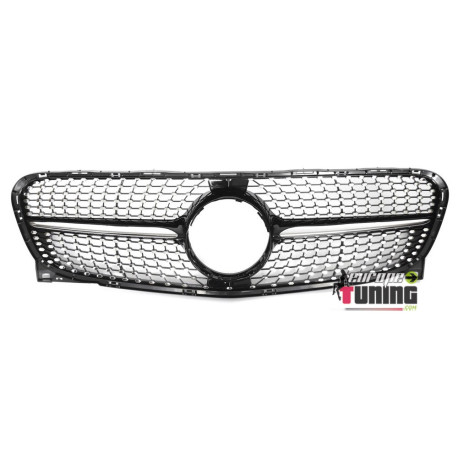 CALANDRE DIAMANT LIGNE AMG NOIR CHROME MERCEDES GLA X156 2013-2016 (06474)