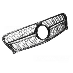 CALANDRE DIAMANT LIGNE AMG NOIR CHROME MERCEDES GLA X156 2013-2016 (06474)