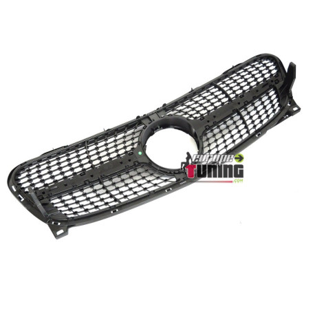 CALANDRE DIAMANT LIGNE AMG SILVER CHROME MERCEDES GLA X156 2013-2016 (06475)