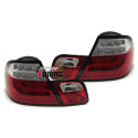 2 FEUX ROUGES NOIRS LED BAR BMW SERIE 3 E46 COUPE 1999-2003 (06479)