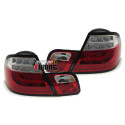 2 FEUX ROUGES NOIRS LED BAR BMW SERIE 3 E46 COUPE 1999-2003 (06479)