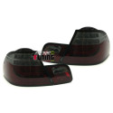 2 FEUX ROUGES NOIRS LED BAR BMW SERIE 3 E46 COUPE 1999-2003 (06480)