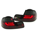 2 FEUX ROUGES NOIRS LED BAR BMW SERIE 3 E46 COUPE 1999-2003 (06480)