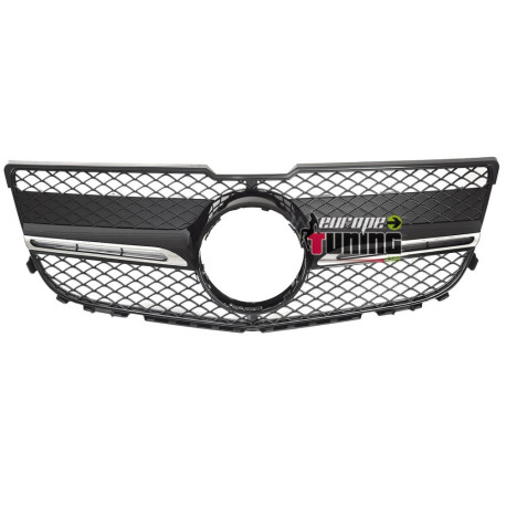 CALANDRE LIGNE AMG NOIR CHROME MERCEDES GLK 204 2012-2015 (06484)