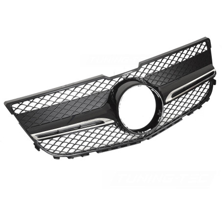 CALANDRE LIGNE AMG NOIR CHROME MERCEDES GLK 204 2012-2015 (06484)