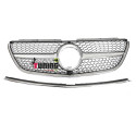 CALANDRE DIAMANT LIGNE AMG SILVER CHROME MERCEDES VITO W447 2014-2019 (06488)