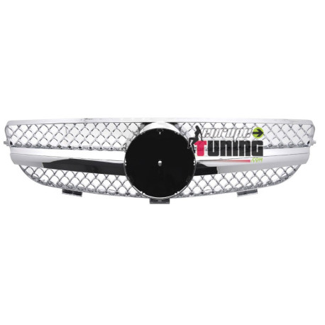 CALANDRE SPORT CHROME SPORT LIGNE SL MERCEDES CLK 209 2002-2010 (06490)
