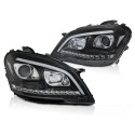 PHARES NOIRS FEUX CLIGNOTANTS LED DYNAMIQUES MERCEDES ML W164 2005-2008 PH1 (05352)