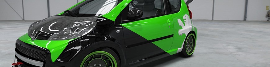 Feux, Phares et Pièces tuning pour Peugeot 107