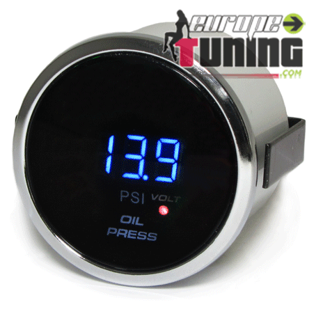 MANOMETRE DIGITAL PRO 52mm PRESSION HUILE (02760)