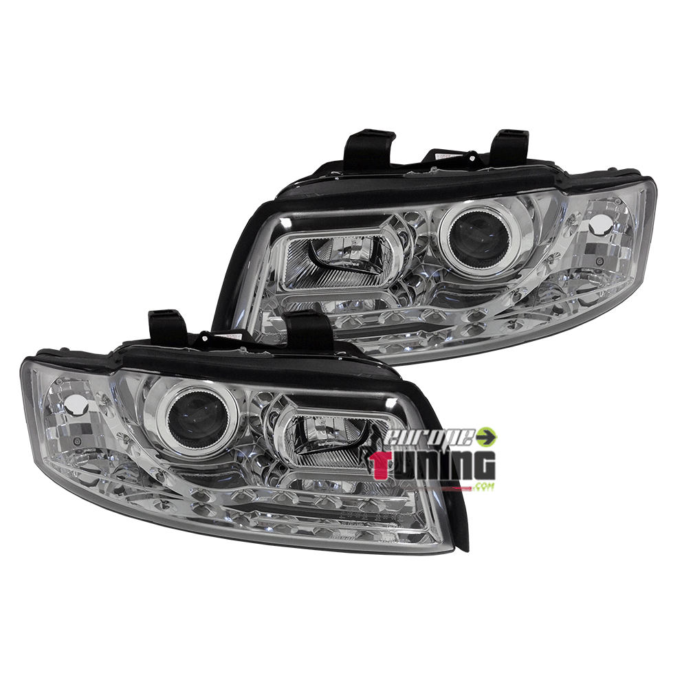 PHARES DEVIL EYES AUDI A4 CHROM 8E (00291)