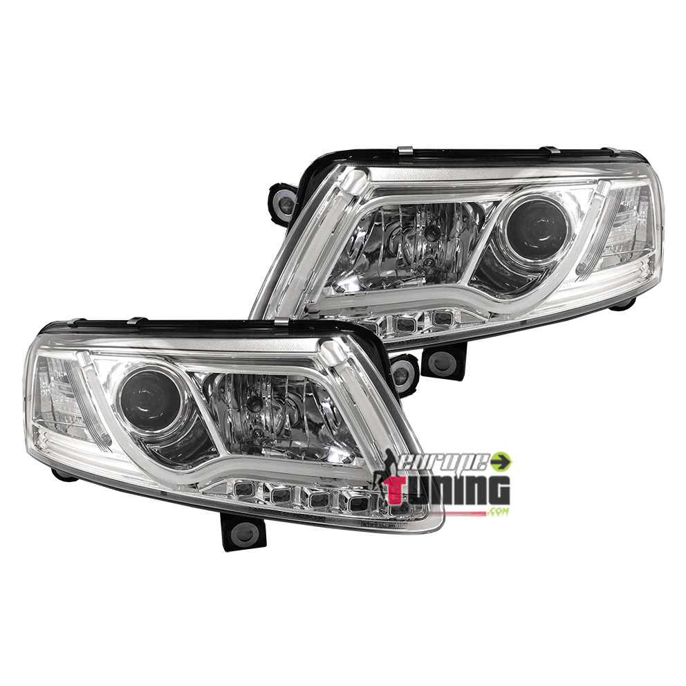 PHARES XENON LIGHT BAR A6 2004-2008 CHROM (02839)