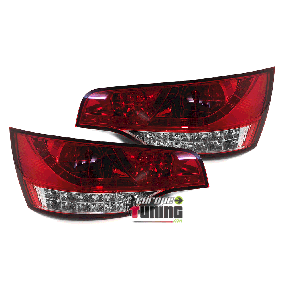 FEUX LED ROUGE CHROM AUDI Q7 05-09 (14576)