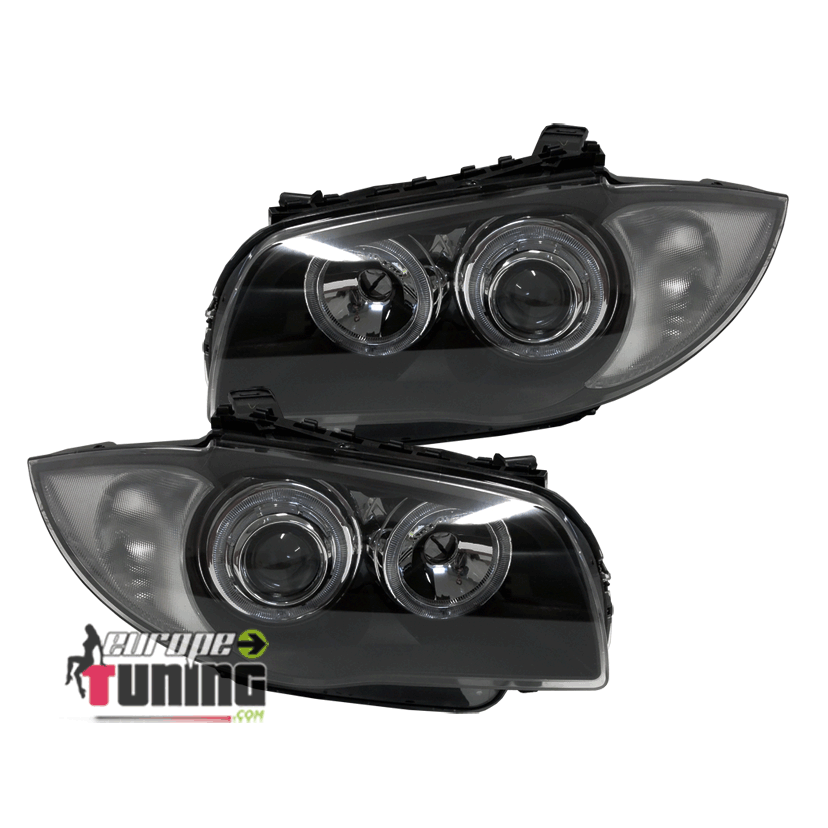 ANGEL EYES CCFL NOIR BMW E87 E82 E81 E88  (03702)
