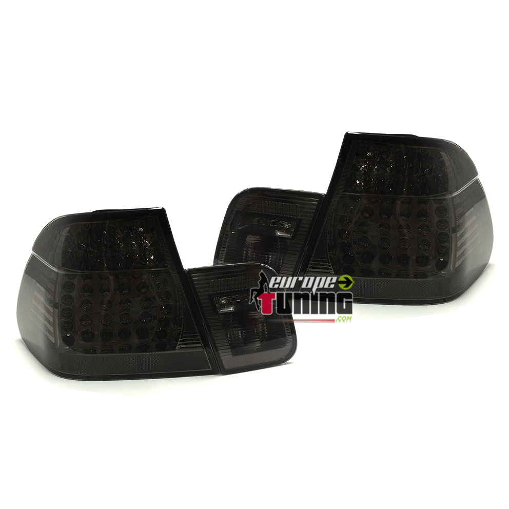 FEUX LED NOIRS TUNING BMW E46 BERLINE 98-01 (00851)
