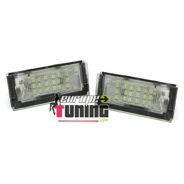 LEDS PLAQUES IMMATRICULATIONS E46 CABRIO (00119)