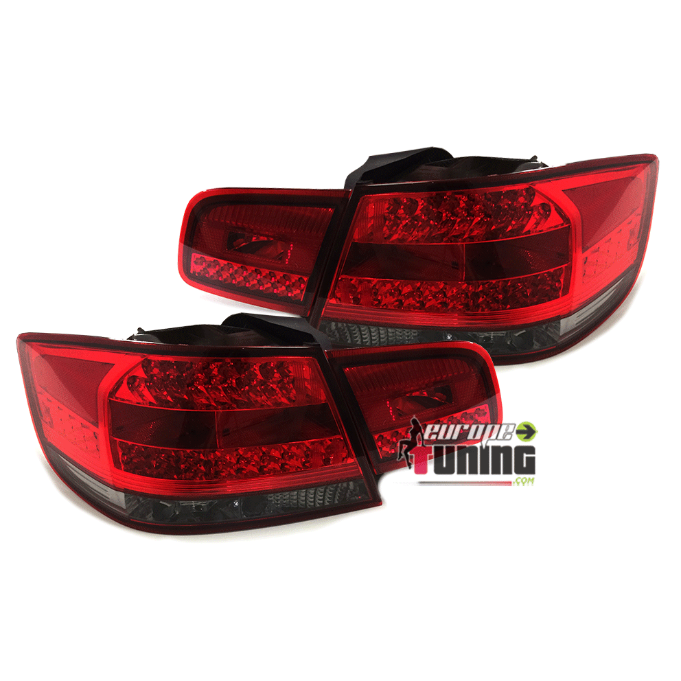 PAIRE DE FEUX LED ROUGES NOIRS BMW E92 06-10 (02335)